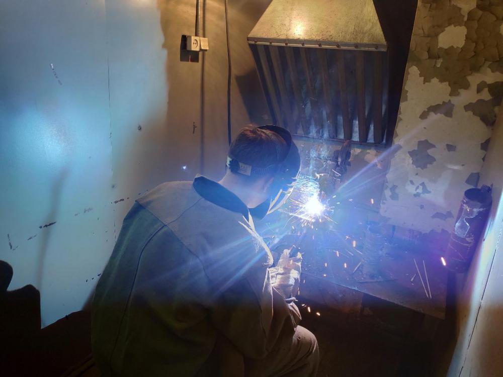 Работа сварщиком